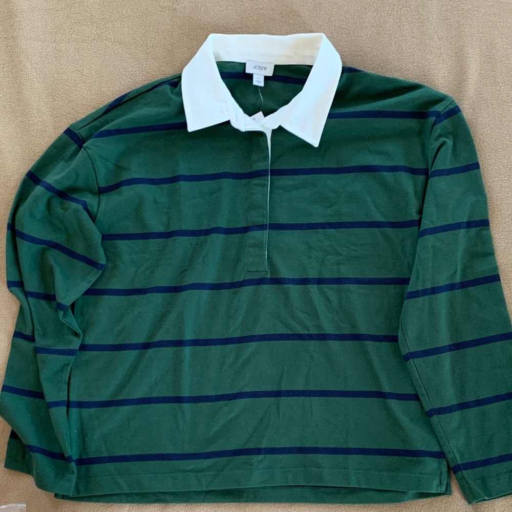 J. Crew Women’s Striped Rugby Shirt NWT